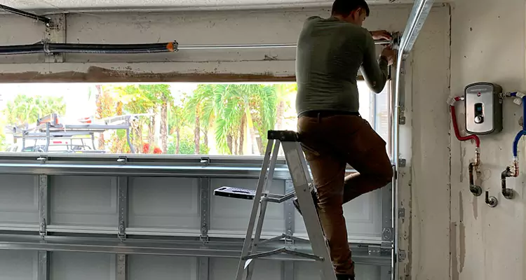 Garage Door Tension Spring Replacement in Los Altos, CA