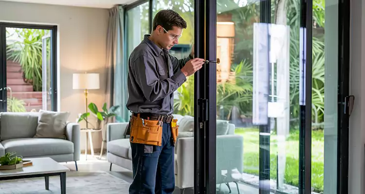 Sliding Door Jamb Lock Repair in Los Altos, CA