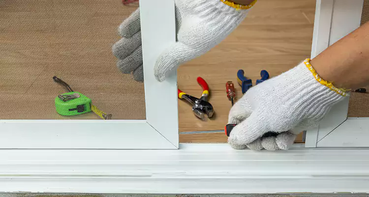 Sliding Glass Door Off Rails Repair in Los Altos, CA