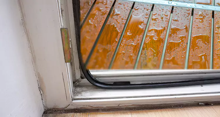 Water Leaking Wooden Patio Doors Repair in Los Altos, CA