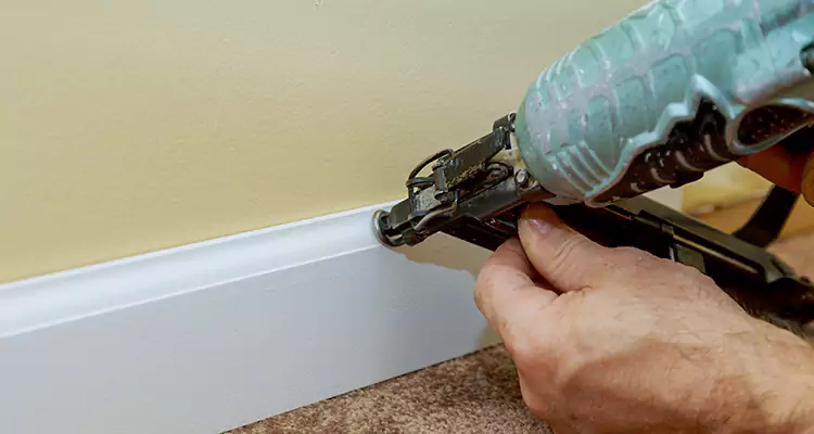 Caulking Under Patio Door Repair in Los Altos, CA