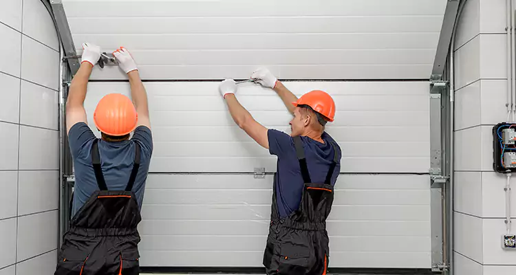 Garage Door Bottom Panel Repair in Los Altos, CA