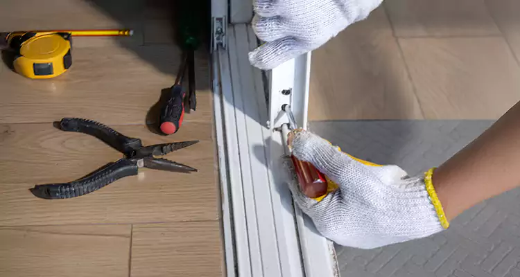 Closet Sliding Door Track Repair in Los Altos, CA