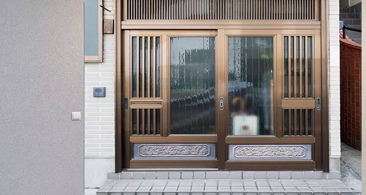 Wood Screen Porch Door in Los Altos, CA