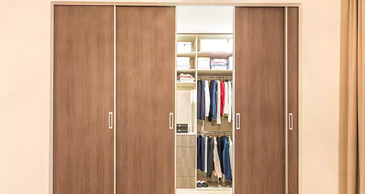 Sliding Closet Wardrobe Repairs in Los Altos, CA