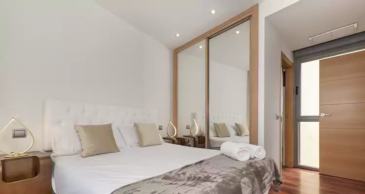 Sliding Wardrobe Door Mirror Replacement in Los Altos, CA