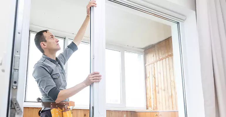 Aluminum Storefront Door Repair in Los Altos, CA