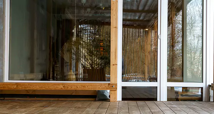 Water Leaking Andersen Patio Doors Replacement in Los Altos, CA